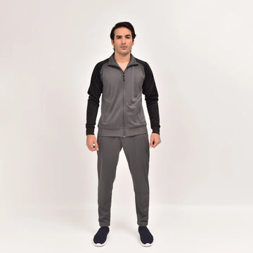 mens grey nike tracksuit