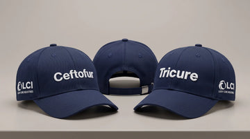 5,000 Custom Embroidered Caps for Lucky Core Industries — A Veterinary Medicine Product Launch Case Study