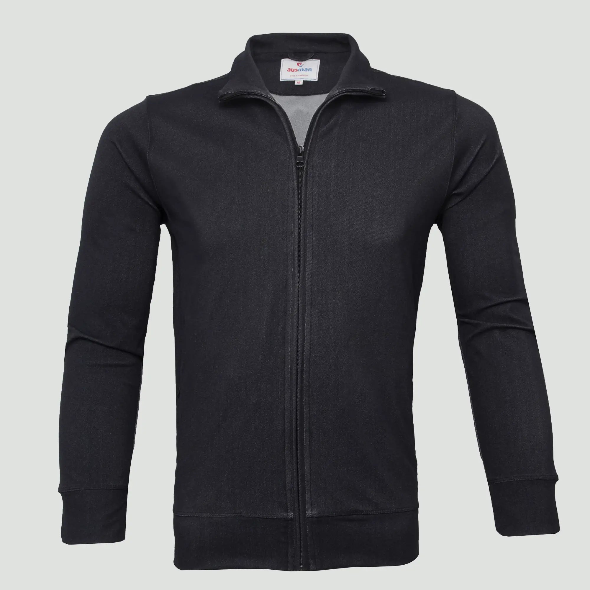 Denim Black Flex Tracksuit for Men | AUSMAN denim tracksuit