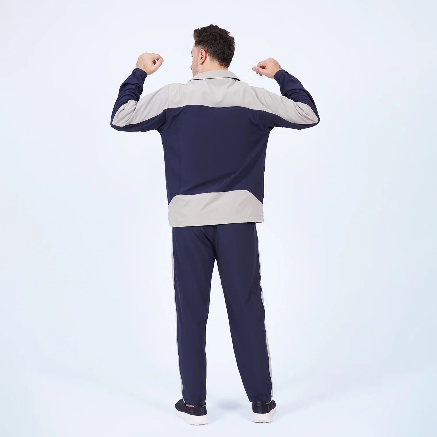 Heather Indigo Active Tracksuit for Men | AUSMAN sweatsuit