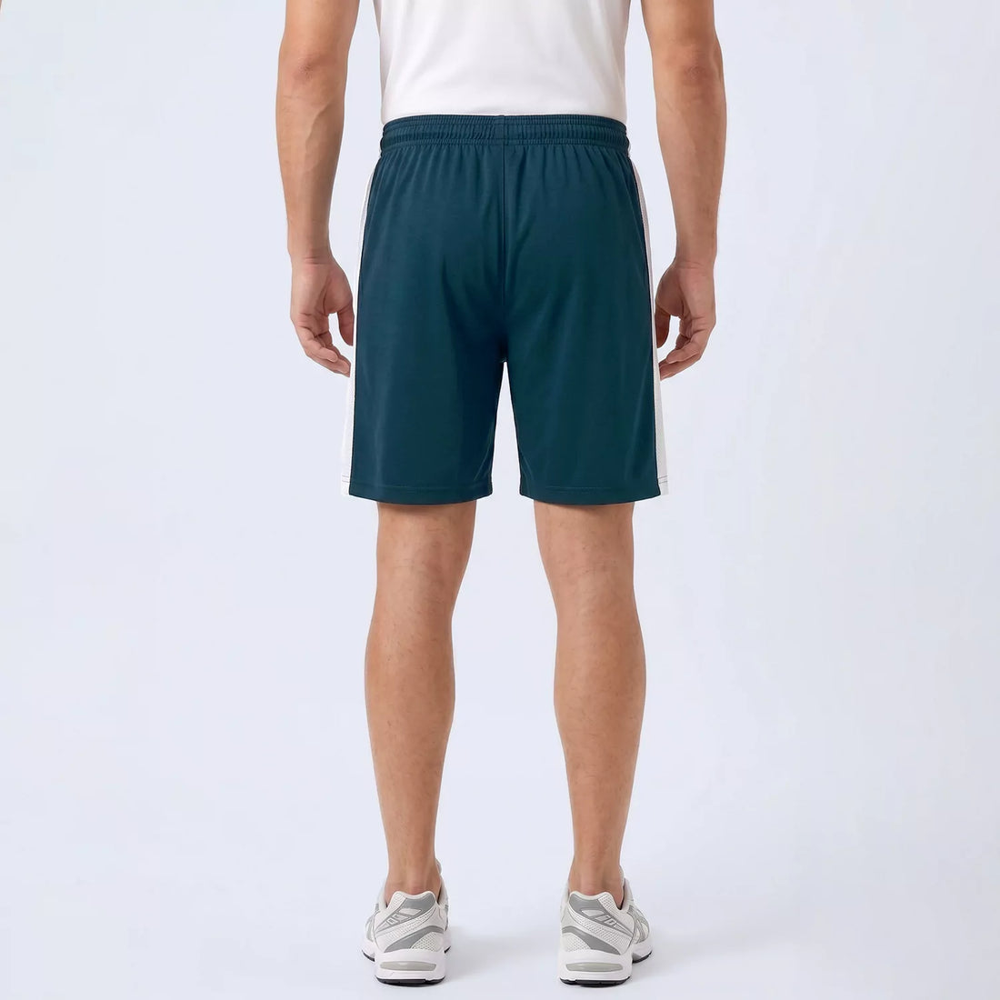 Men's Aero Panel Shorts, front view with contrast side panels and side pockets