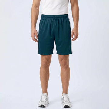 Men's Aero Panel Shorts, front view with contrast side panels and side pockets