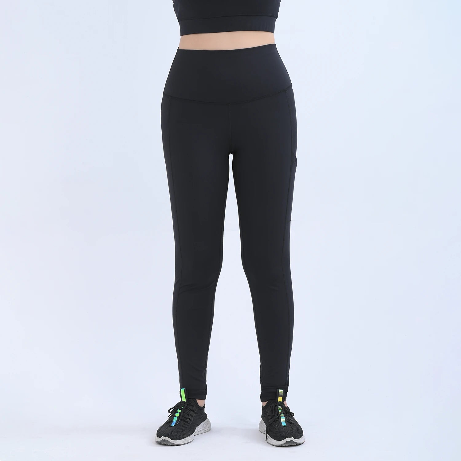 black gym leggings
