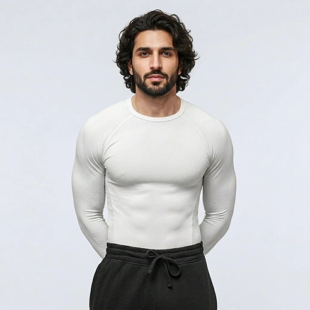 male compression shirt