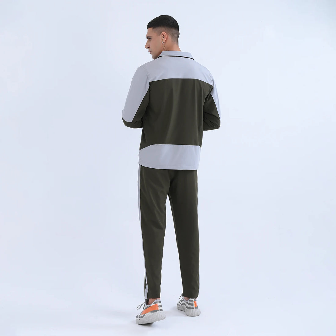 Olive Green Active Tracksuit for Men | AUSMAN boys tracksuits