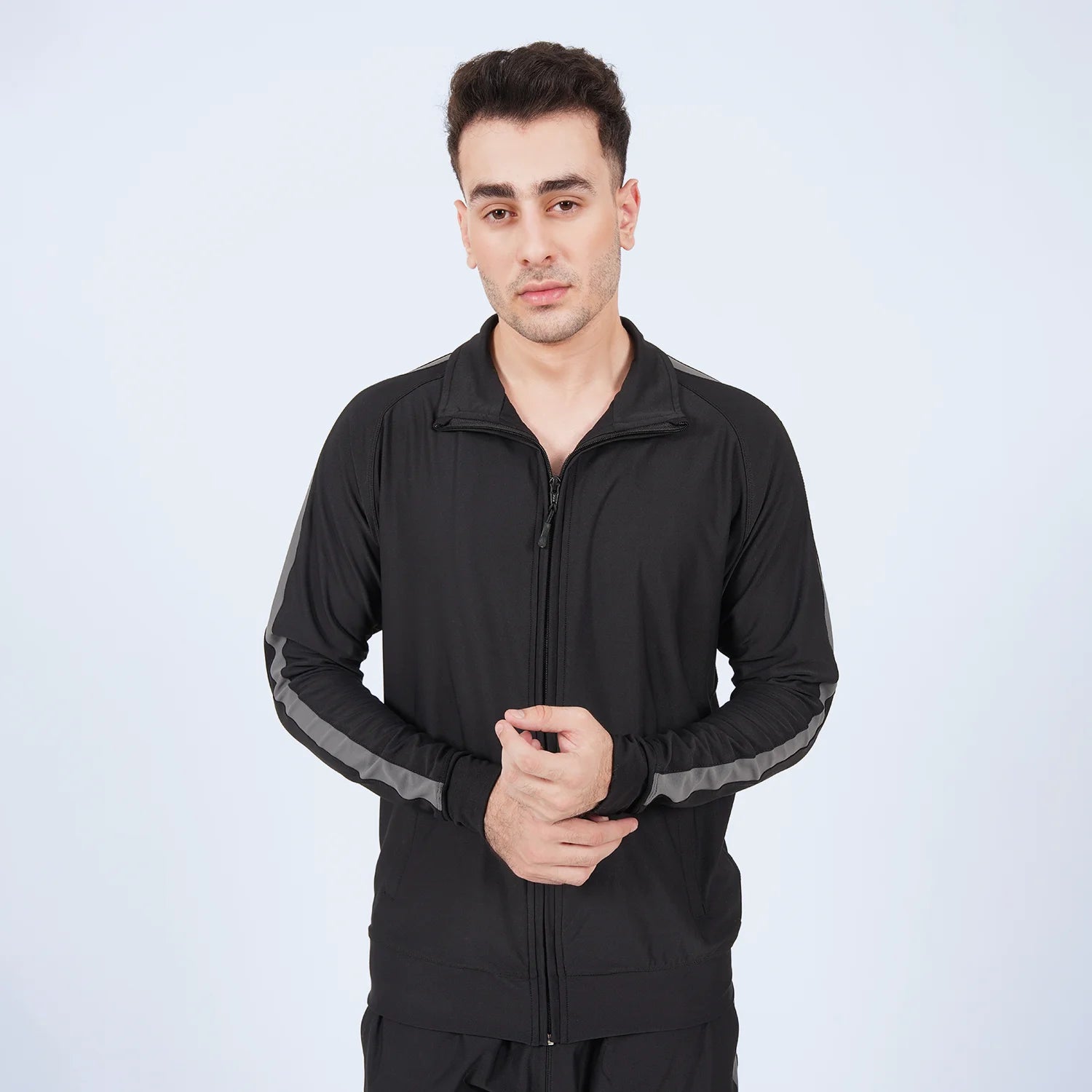 men's golf jacket full zip