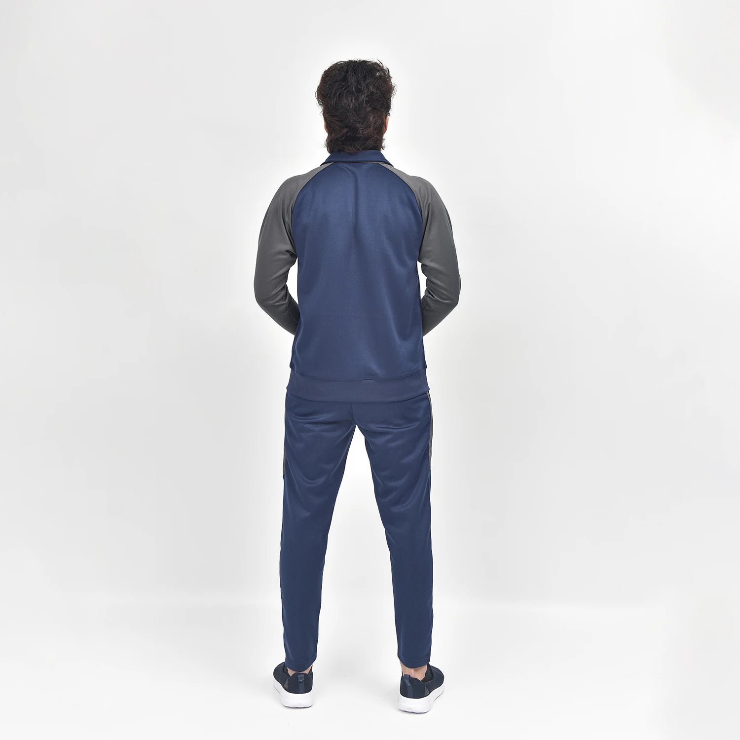 Navy Grey DriMove Tracksuit for Men | AUSMAN mens full tracksuit sale