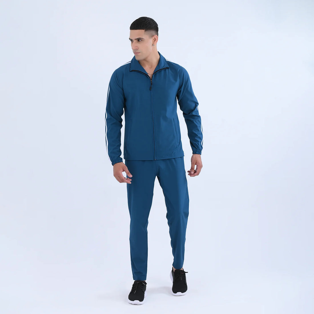 SportyCasual Set Aegean Blue men Dri-Fit tracksuit Pakistan tracksuit karachi