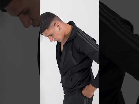 Eerie Black Greyline Tracksuit for Men | AUSMAN