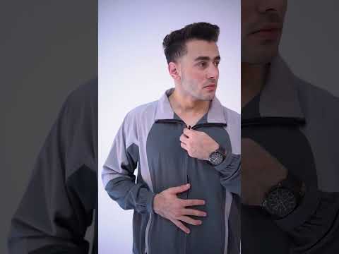 Charcoal Grey Active Tracksuit for Men | AUSMAN