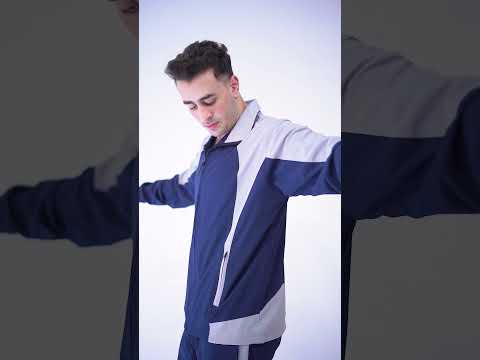 Heather Indigo Active Tracksuit for Men | AUSMAN
