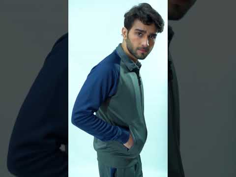 Charcoal Navy DriMove Tracksuit for Men | AUSMAN