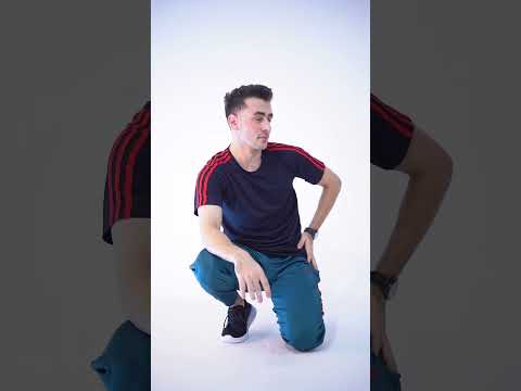 deep blue SportStripe tee