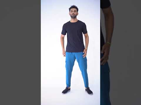 marine blue Cargo trousers