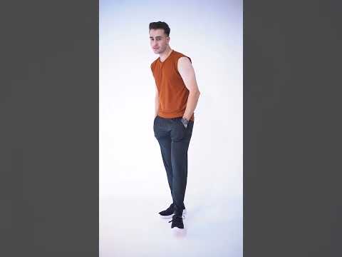 ausman EasyBreathe Sleeveless Active Top Terracotta for men, slim fit sleeveless gym and running shirt.
