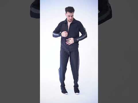 Black Grey JogFlex Tracksuit for Men | AUSMAN
