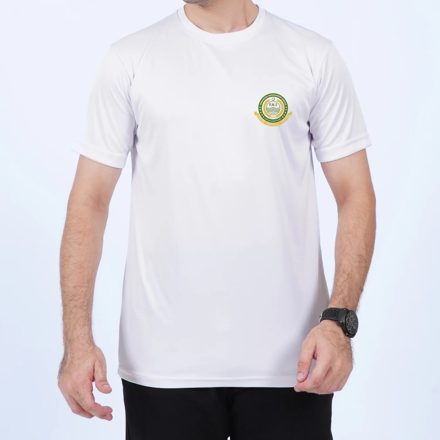 provincial management service pms white t shirt