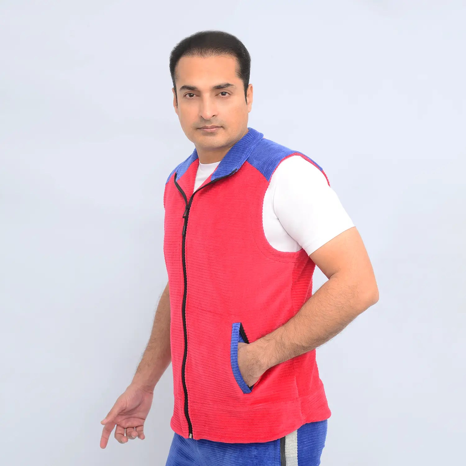 sleeveless jacket men's pakistan