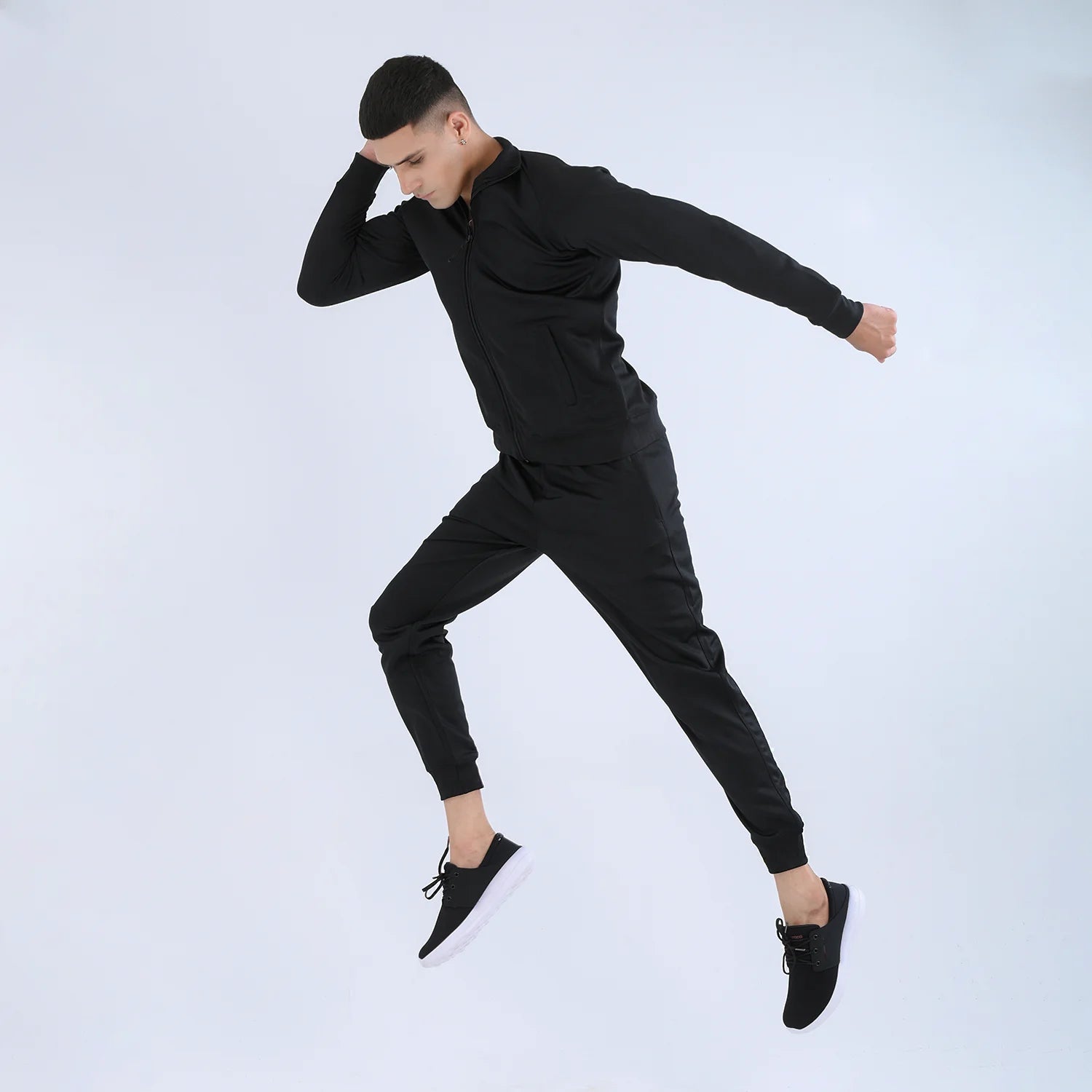 Jet Black CoreMove Tracksuit for Men | AUSMAN Sportswear shop