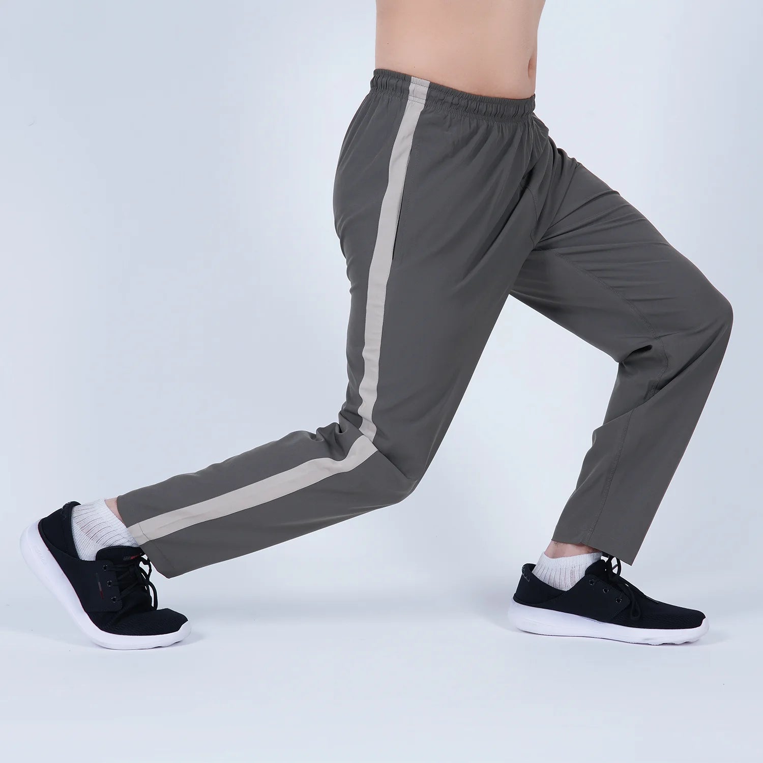 Charcoal Grey Active Tracksuit for Men | AUSMAN Pakistan sweat suits for men