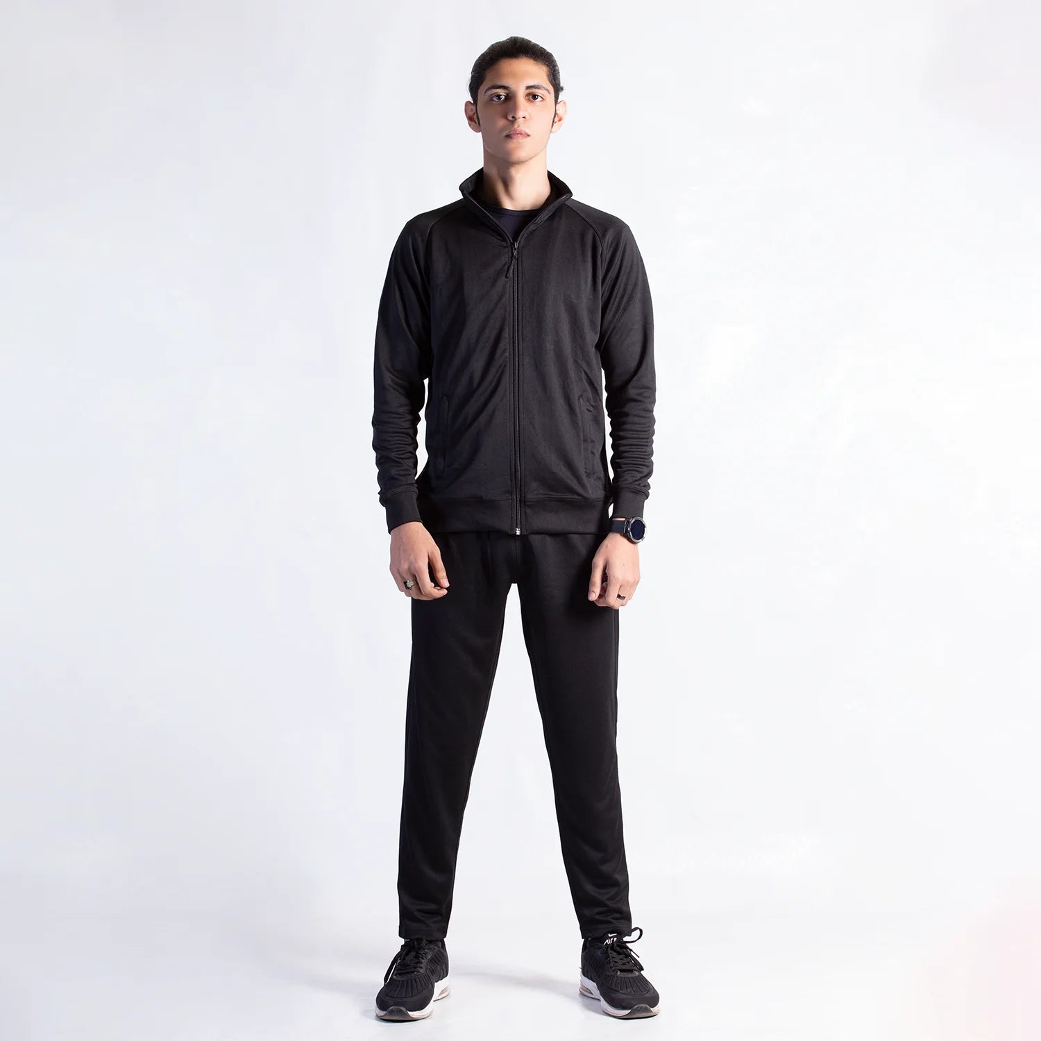 Black CoreMove Tracksuit for Men | AUSMAN tracksuit in black