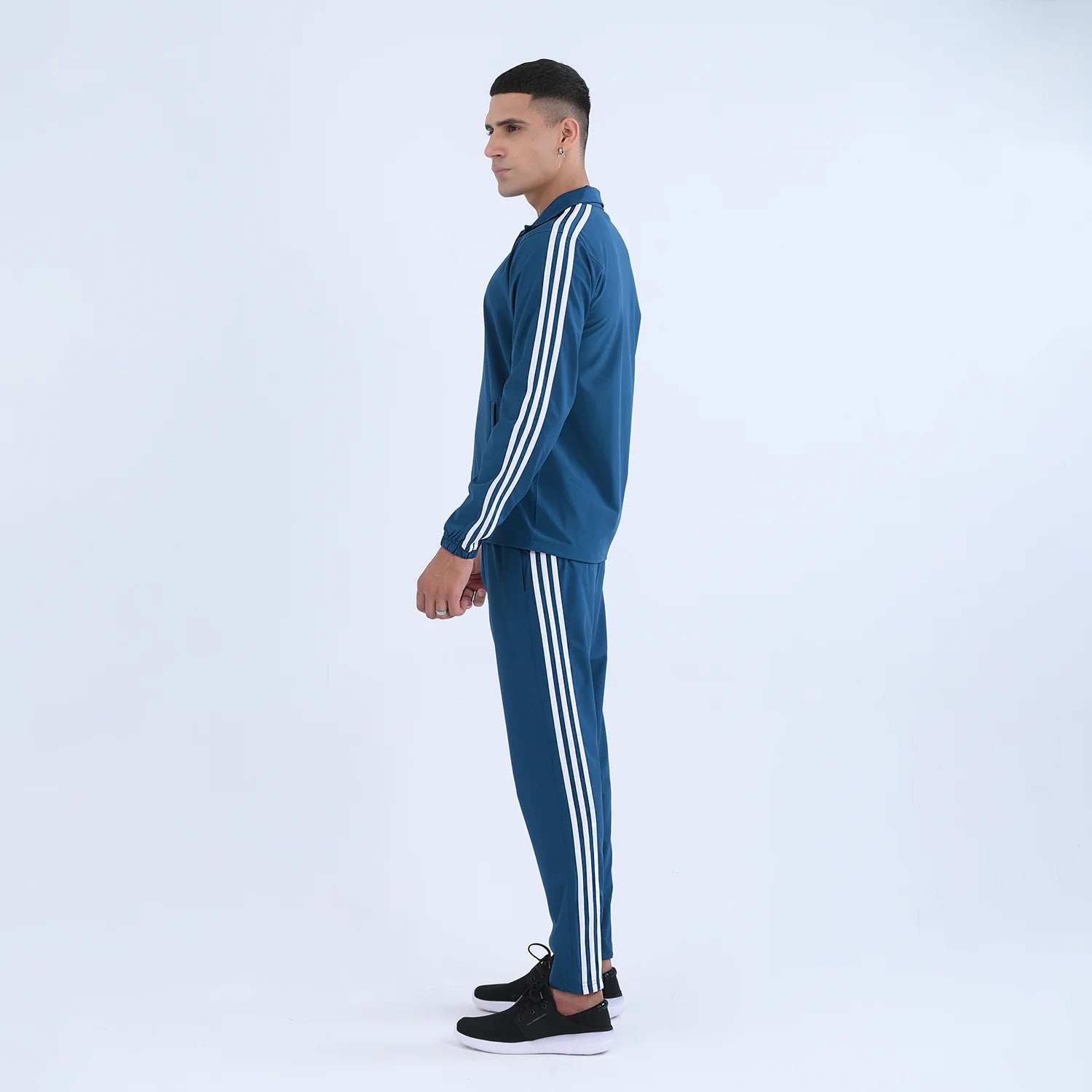 SportyCasual Set Aegean Blue men Dri-Fit tracksuit Pakistan tracksuit karachi