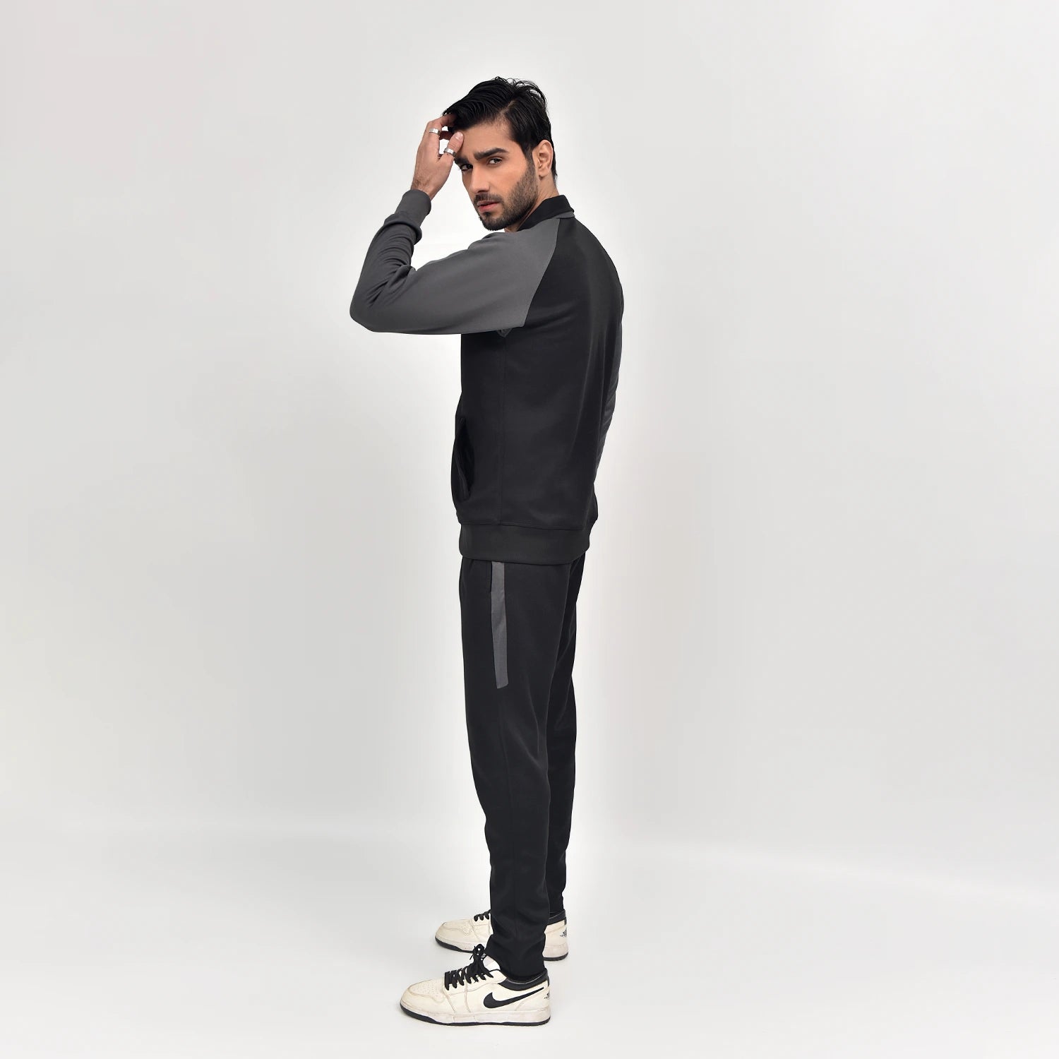 Black Grey DriMove Tracksuit for Men | AUSMAN tracksuit sale