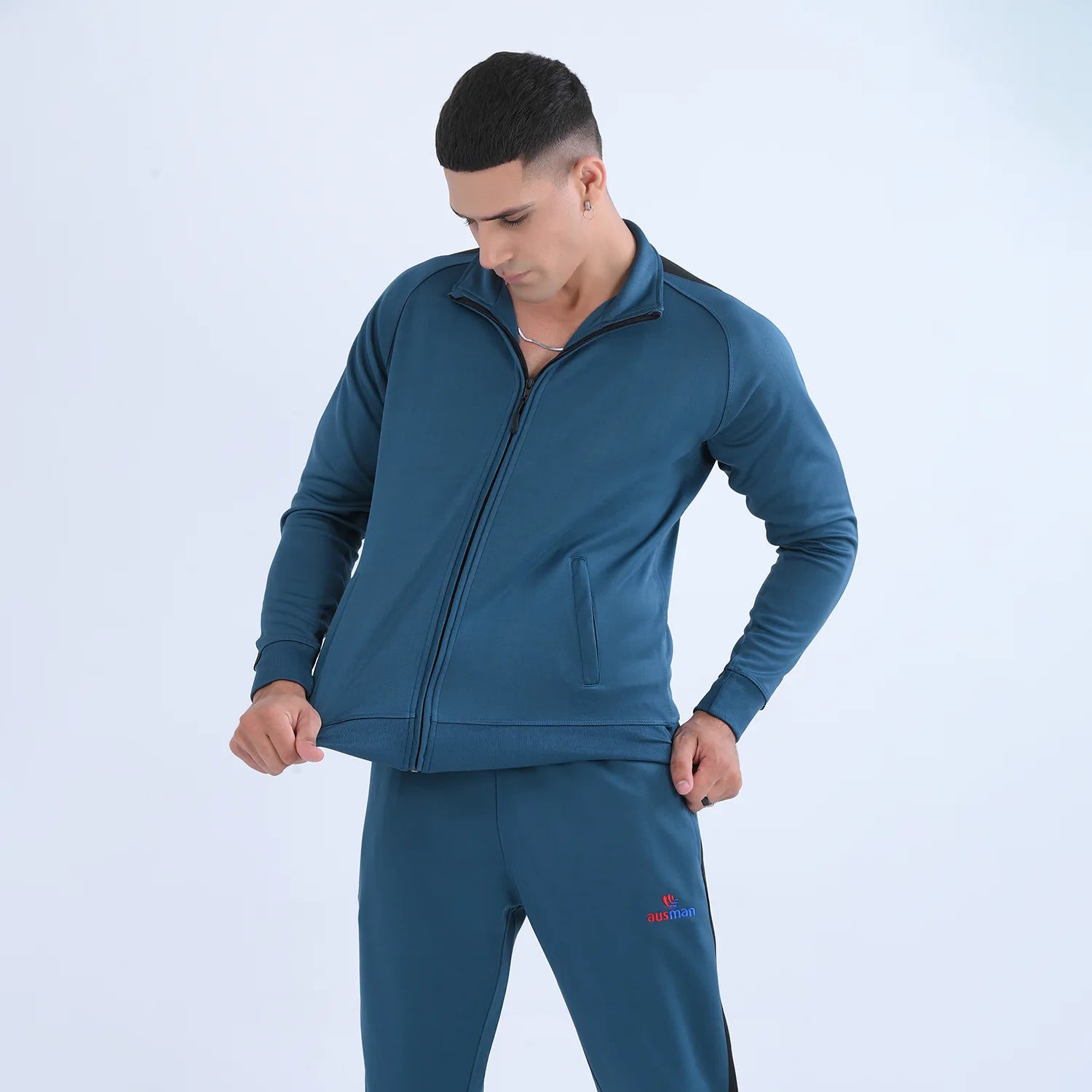 Marine Blue Performance Set Tracksuit | AUSMAN tracksuit