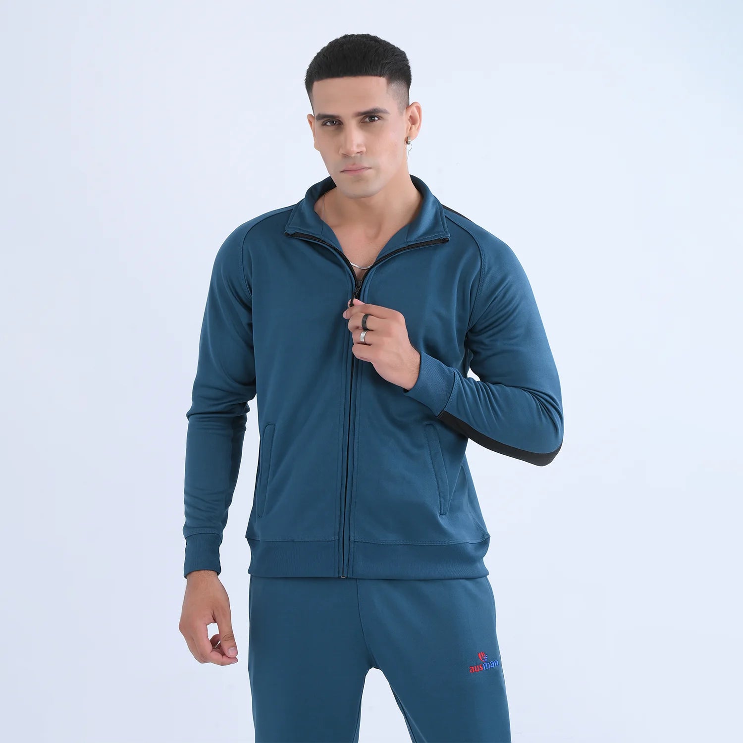 Marine Blue Performance Set Tracksuit | AUSMAN tracksuits