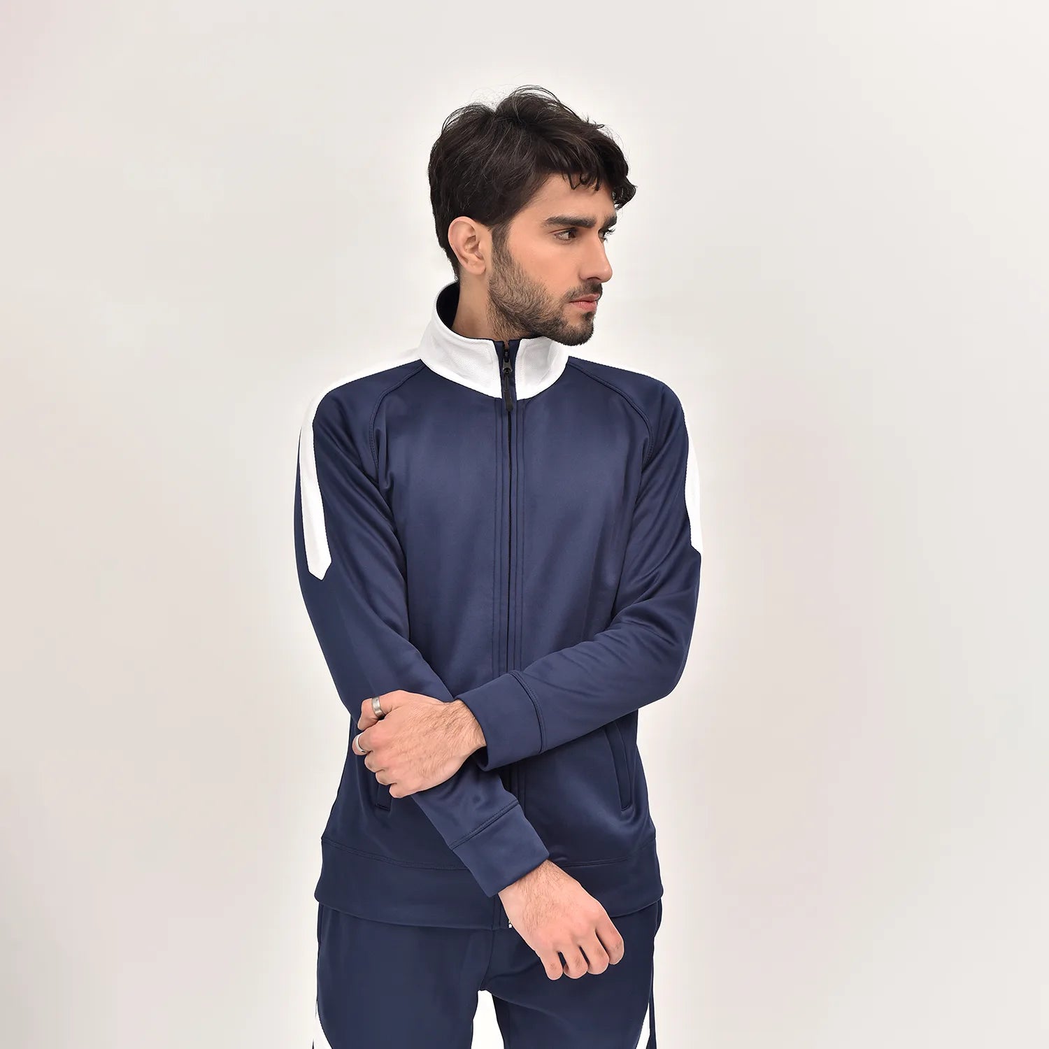 Navy CosmoFleece Tracksuit for Men | AUSMAN winter tracksuit