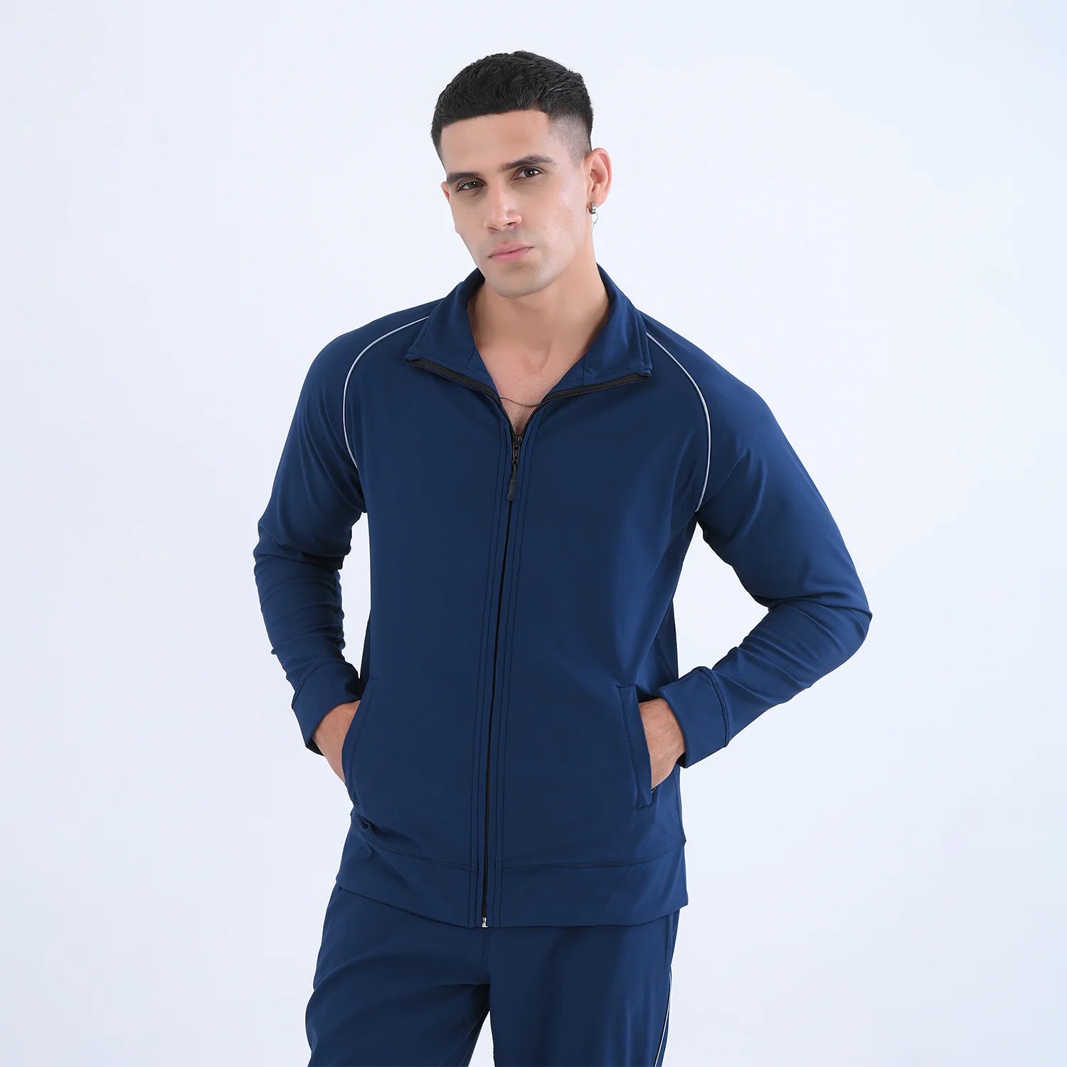 Prussian Blue HydroBlend Tracksuit for Men | AUSMAN winter track suit price in pakistan