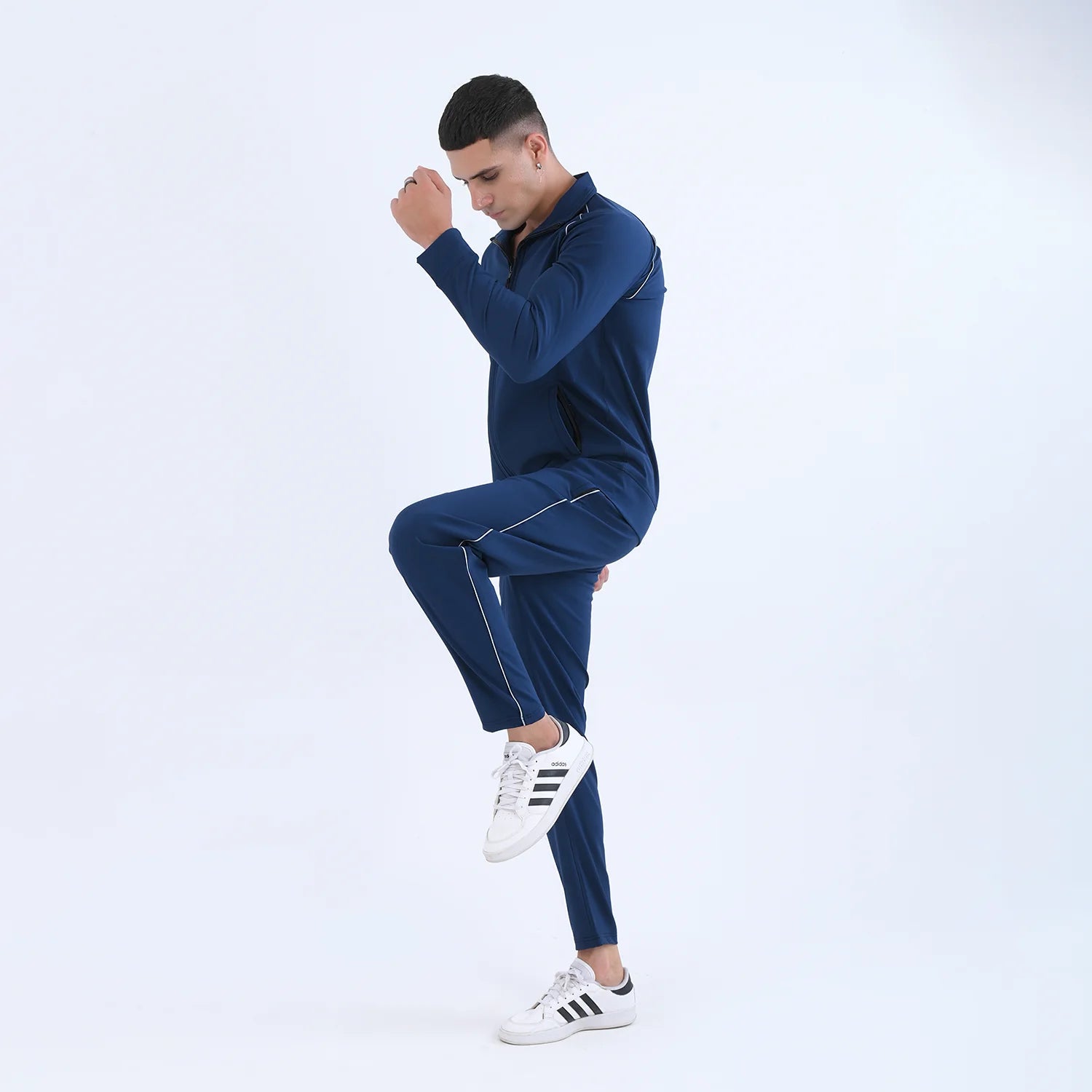 Prussian Blue HydroBlend Tracksuit for Men | AUSMAN winter tracksuit mens pakistan
