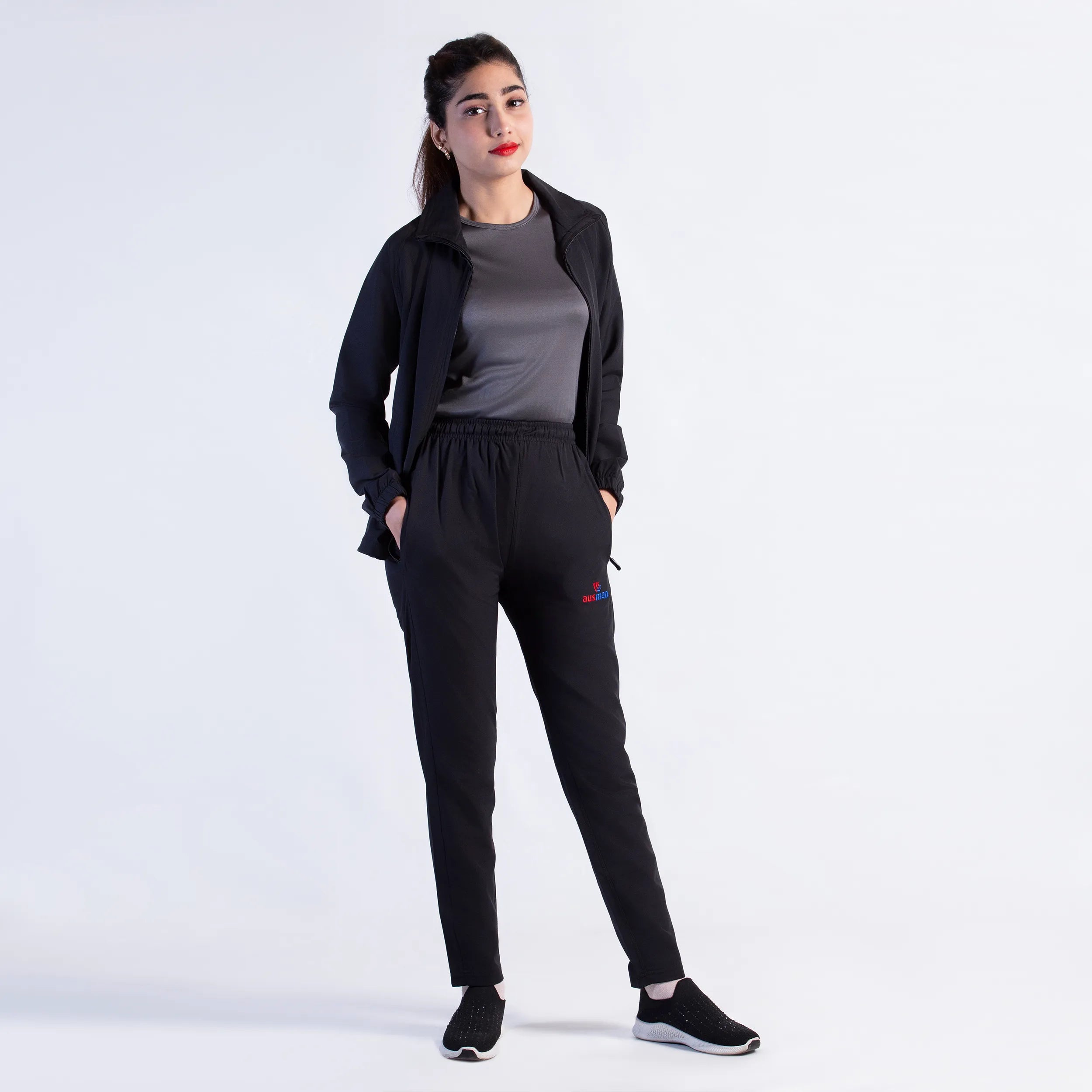 woman tracksuit