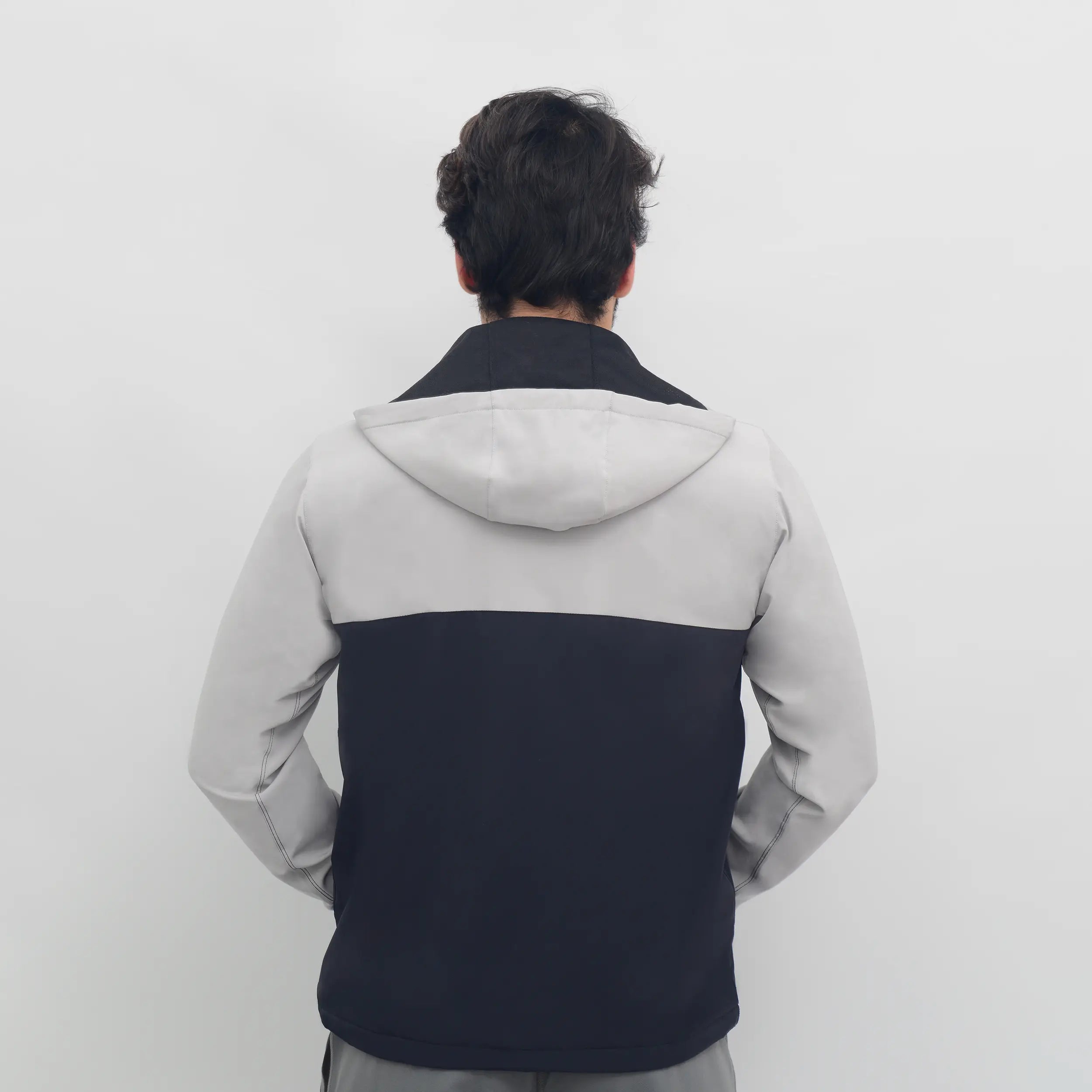zipper hoodie upper