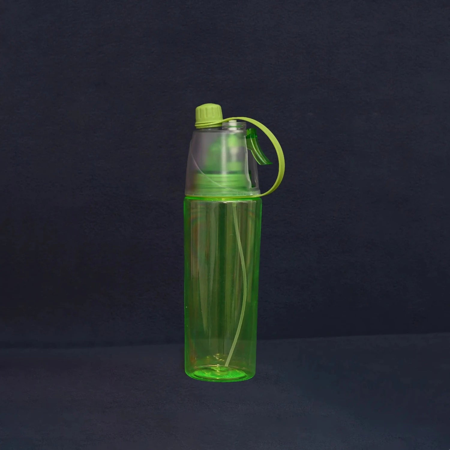 water bottle with straw