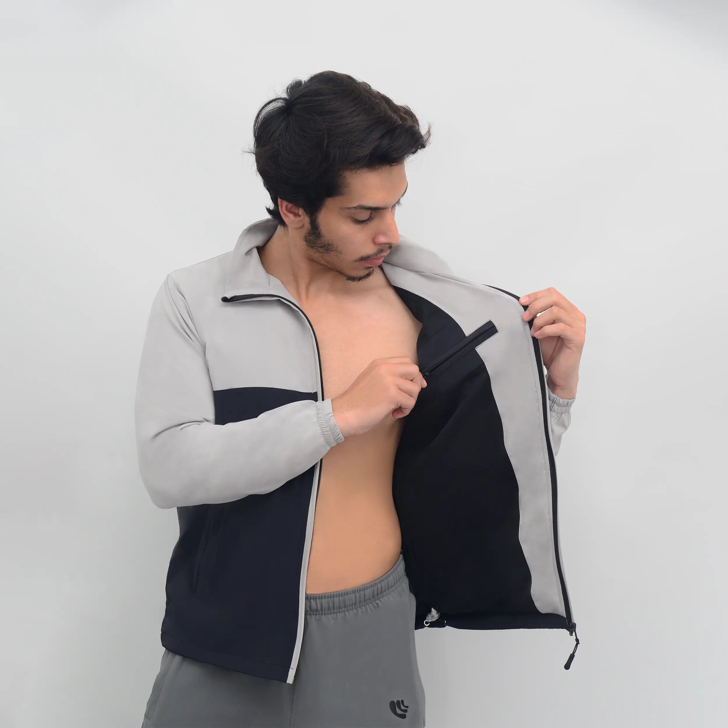 zipper hoodie jacket